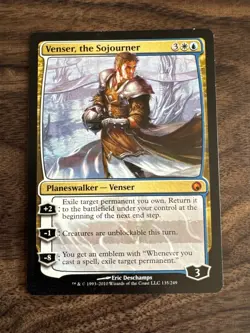 Venser, the Sojourner - Scars of Mirrodin - LP - MTG - Image 1