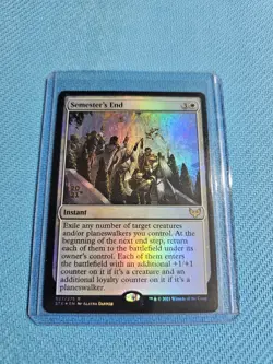 MTG Semester's End (27s/180) Strixhaven School of Mages Promos LP FOIL - Image 1