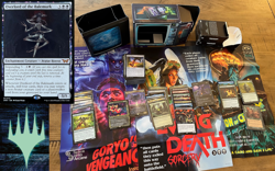 Overlord of the Balemurk MTG Duskmourn Crypt ghast showcase Nightmare card lot - Image 1