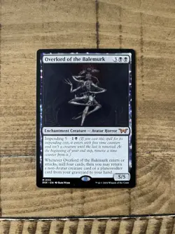 Overlord of the Balemurk MTG Duskmourn Crypt ghast showcase Nightmare card lot - Image 2