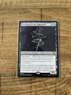 Overlord of the Balemurk MTG Duskmourn Crypt ghast showcase Nightmare card lot - Image 4