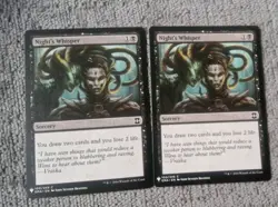 MTG - 2 x Night's Whisper - The list - Image 1