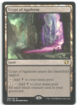 MTG - Crypt of Agadeem - Commander 2014 (C14) - 284/337 - English - NM - Image 1