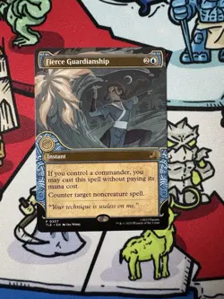 Fierce Gurdianship x1 Mtg Elemental Frame Showcase Avatar: The Last Airbender - Image 1