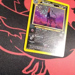 Pokemon TCG Houndoom 8/64 🌀HEAVY SWIRL🌀 Holo Rare Unlimited Neo Revelation - Image 5