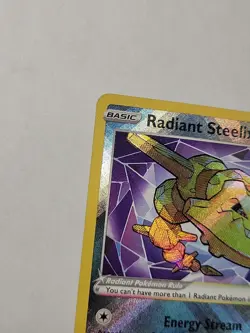 Radiant Steelix 124/196 - Lost Origin - Ultra Rare Holo Pokemon Card NM (D027) - Image 5