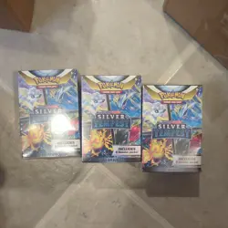 Pokemon TCG Sword & Shield Silver Tempest Booster Bundle (6 Booster Packs) - New - Image 1