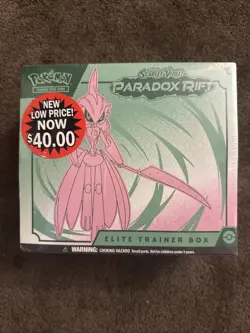 Pokemon TCG Scarlet & Violet Paradox Rift Factory Sealed Elite Trainer Box - Image 1