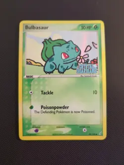 Pokemon TCG Bulbasaur EX Crystal Guardians 45/100 Reverse Holo Stamped - Image 1