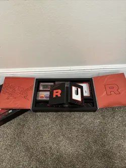 Pokemon Team Rocket's Moltres ex Ultra Premium Collection UPC (OPENED) No Packs - Image 3