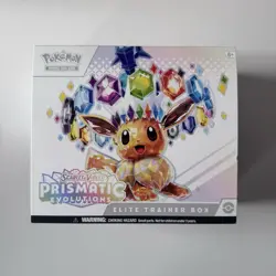 ?? Pokemon Prismatic Evolution EMPTY ETB Elite Trainer Box *NO PACKS OR PROMO* - Image 5