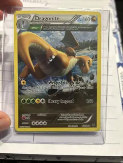 2015 Pokemon XY Roaring Skies Dragonite Reverse Holo #52/108 - Image 2