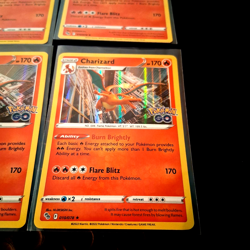 Bulk Lot 6x Charizard 010/078 Pokemon GO Pokemon TCG Holo Rare 2022 NM - Image 5