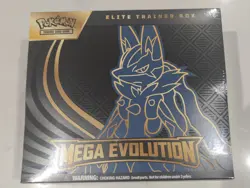 Pokemon Mega Evolution Lucario Elite Trainer Box (ETB)- New and Sealed - Image 1