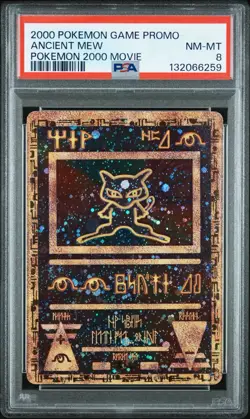 Pokemon Ancient Mew Movie 2000 Promo PSA 8 NM-MT - Image 1