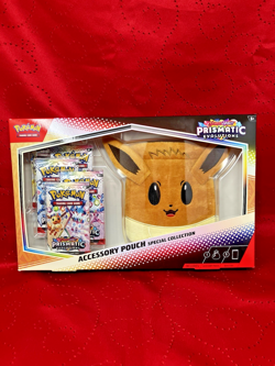 Pokemon Prismatic Evolutions Accessory Pouch Special Collection Sealed - Image 1