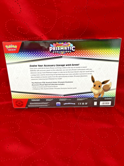 Pokemon Prismatic Evolutions Accessory Pouch Special Collection Sealed - Image 2