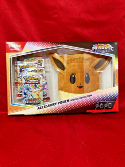 Pokemon Prismatic Evolutions Accessory Pouch Special Collection Sealed - Image 3