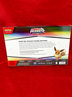 Pokemon Prismatic Evolutions Accessory Pouch Special Collection Sealed - Image 4