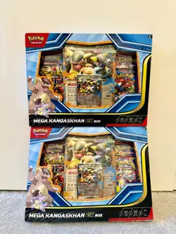 2 x Pokemon TCG Mega Kangaskhan Ex Box | New & Sealed | FREE Delivery ?? - Image 1