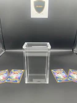 2 Japanese Pokemon Half Booster Box Acrylic Case brand new TCG bulk buy - Image 2
