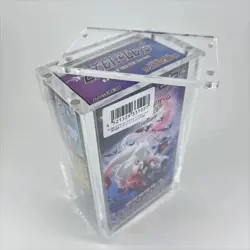 2 Japanese Pokemon Half Booster Box Acrylic Case brand new TCG bulk buy - Image 3