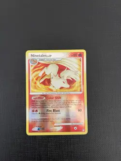 Ninetales #32/123 - Mysterious Treasures Reverse Holo - Pokemon 2007 - LP/NM+ - Image 2