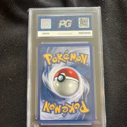 Vaporeon 12/64 Holo Rare Jungle Set 1999 WOTC Vintage Pokemon PG Graded 7 NM - Image 2