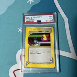 2001 POKEMON JAPANESE VS #134 SWITCH 1ST EDITION PSA 9 MINT - Image 1