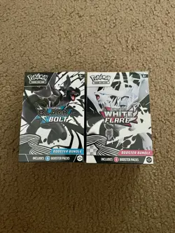 Pokemon TCG - Black Bolt and White Flare Booster Bundle Combo - Sealed ✅ - Image 1
