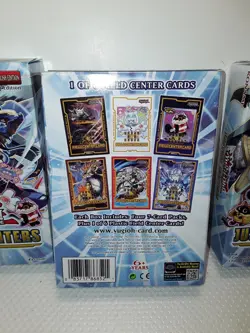 12 PACKS in 3 Mini Box YuGiOh Justice Hunters w/ 1 Field Center Card 1st Edition - Image 4
