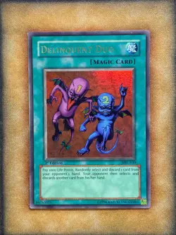 Yugioh Delinquent Duo MRL-039 Ultra Rare 1st Ed MP - Image 1