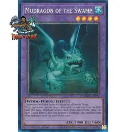 Yugioh! 1x Mudragon of the Swamp RA01-EN028 Prismatic Collector's Rare 1st Ed NM - Image 1