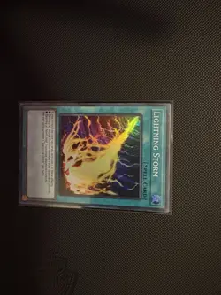 (M/NM) - Lightning Storm - RA01-EN061 - Super Rare - 1st Edition YuGiOh - Image 1
