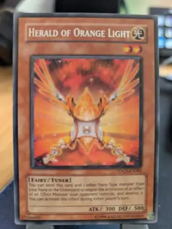 YuGiOh! Herald of Orange Light TDGS-EN082 - Image 1
