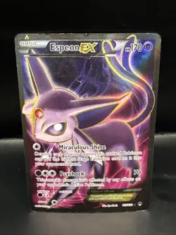 Pokemon TCG Espeon EX Holo Full Art Ultra Rare Card 117/122 XY Breakpoint - Image 3