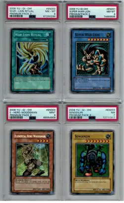 2008 YuGiOh Premium Pack Complete 20 card set Near Mint to Mint PSA 7-9 - Image 1