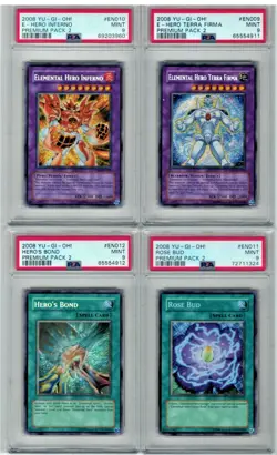 2008 YuGiOh Premium Pack Complete 20 card set Near Mint to Mint PSA 7-9 - Image 3