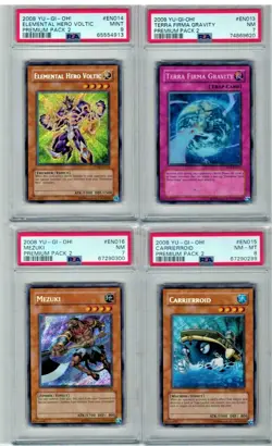 2008 YuGiOh Premium Pack Complete 20 card set Near Mint to Mint PSA 7-9 - Image 4