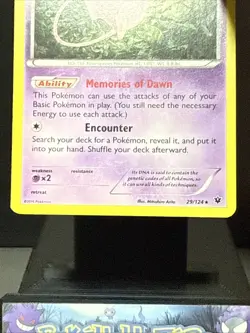 Pokemon Card Mew 29/124 Holo Rare XY Fates Collide Light Play - Image 3