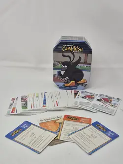 Club Penguin Card-Jitsu Trading Card Tin w/ 60 Cards - Shown In Pics RARE - Image 1