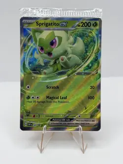 Sprigatito ex 087 Sv: Scarlet & Violet Promo Cards Holo Sealed Black Star Promo - Image 1