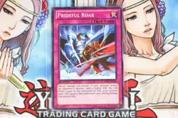 Yugioh Trap Card Prideful Roar BP01-EN100 1st Edition Common - Image 1
