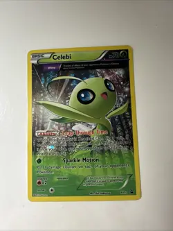 Celebi XY93 Black Star Promo Full Art Cosmos Holo Pokemon Card - Image 1