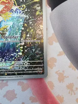 Pokemon TCG Magikarp Illustration Rare Holo Card 203/193 Paldea Evolved Sv02 - Image 5