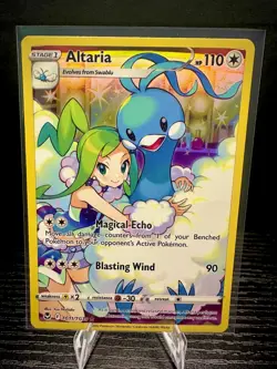 Altaria TG11/TG30 SWSH12: Silver Tempest Trainer Gallery Pokemon TCG Card NM - Image 1