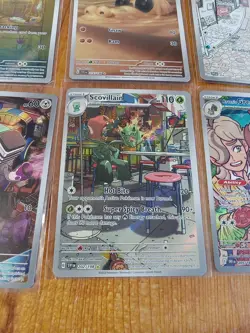Pokemon Card Lot 9 VMAX VSTAR Lot Full Art Lot Wimpod Gimmighoul Mint Rare - Image 3