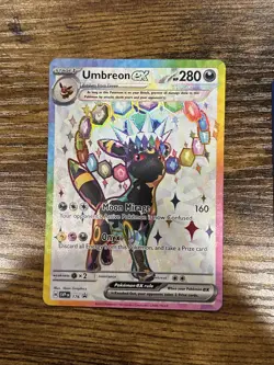 Umbreon & Espeon ex Prismatic Evolutions Premium Collection 175/176 PROMO CARDS - Image 3