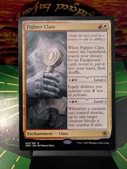 MTG Fighter Class Adventures in the Forgotten Realms Regular NM - Image 1