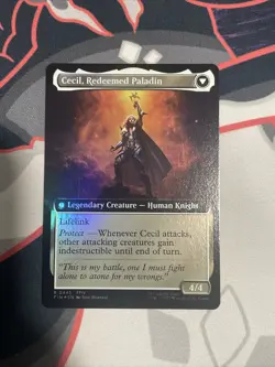 Cecil, Dark Knight Extended Art Final Fantasy Foil - Image 2